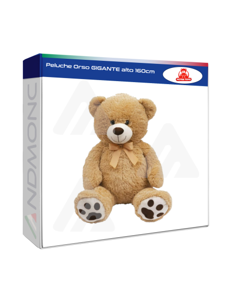 Peluche Orso GIGANTE alto 160cm