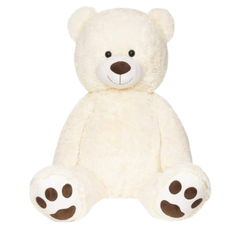 Peluche ORSO GIGANTE alto 160cm BIANCO