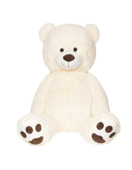 Peluche ORSO GIGANTE alto 160cm BIANCO