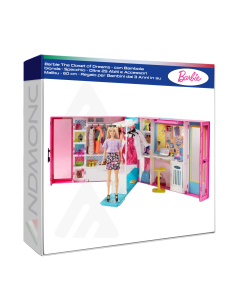 Barbie The Closet of Dreams - con Bambola bionda -...