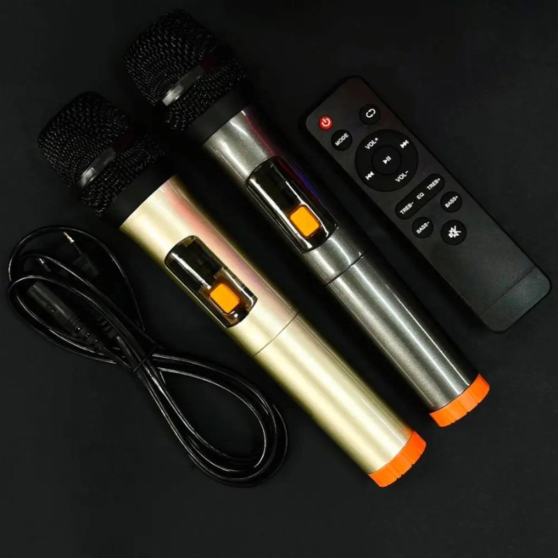 Altoparlante Karaoke wireless 50000W con due...