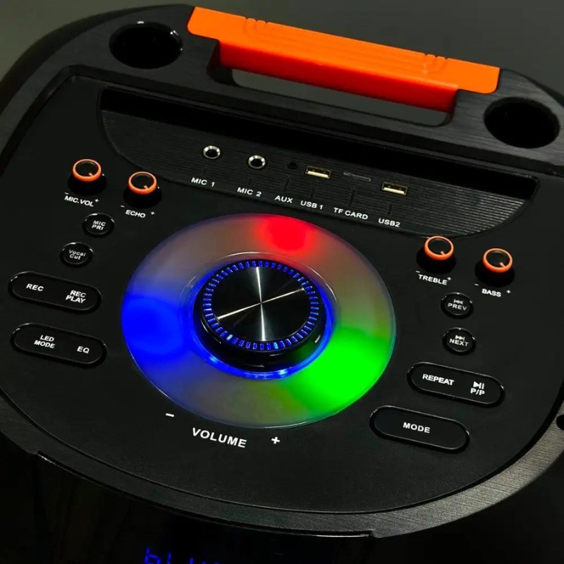 Altoparlante Karaoke wireless 50000W con due...