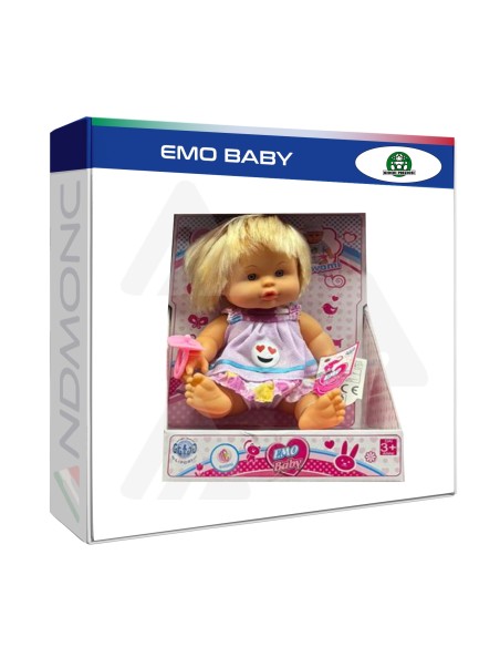 Bambolotto Emo baby  Biondo con suoni 3+ anni
