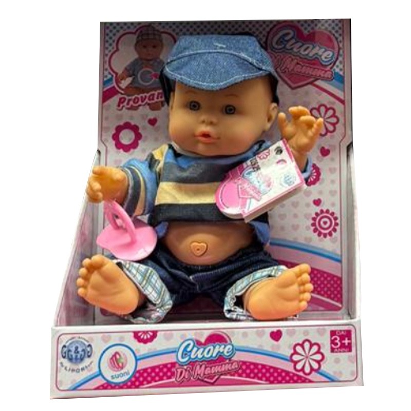 Bambolotto Cuore di Mamma con suoni 3+ anni