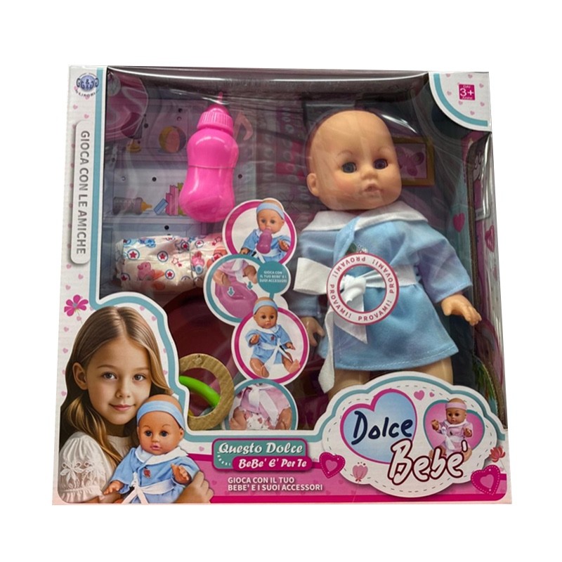 Bambola dolce bebè, giocattolo affettuoso e...