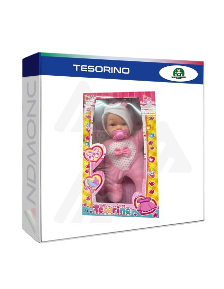 Bambola Tesoro, giocattolo incantevole e affascinante, 3+ anni
