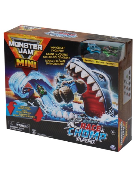 MONSTER JAM MINI, giocattolo pista con macchine