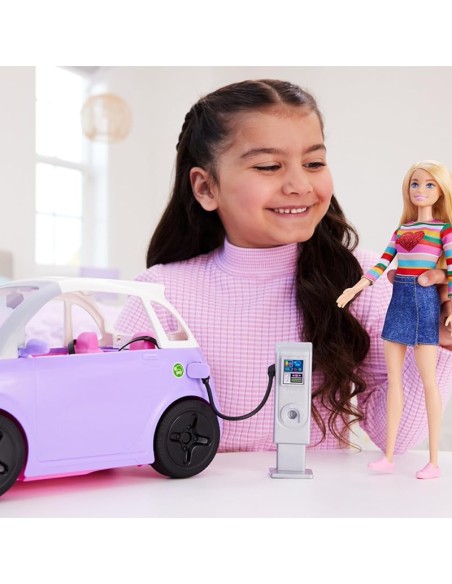 Barbie Auto Elettrica, giocattolo 3+ anni