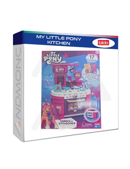 My Little Pony - Cucina giocattolo con oltre 20 Accessori, 3+ anni