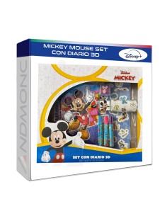 Set Diario MICKEY MOUSE 3D