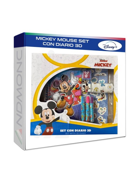 Set Diario MICKEY MOUSE 3D