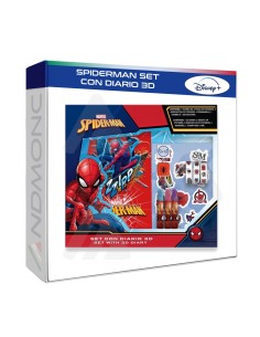 Set Diario SPIDERMAN  3D