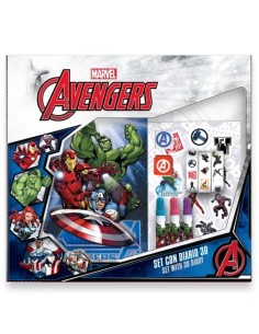 Set Diario AVENGERS 3D 2
