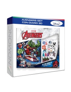 Set Diario AVENGERS 3D