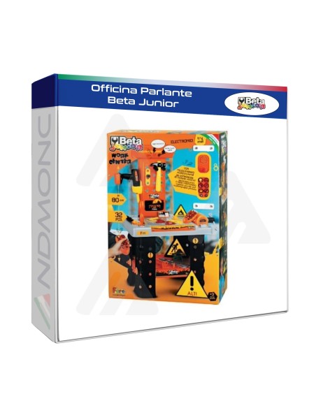 Officina Parlante Beta Junior, giocattolo, con attrezzi da lavoro