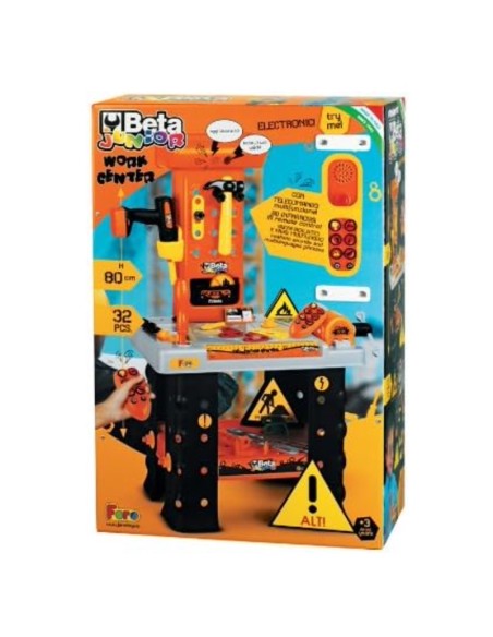 Officina Parlante Beta Junior, giocattolo, con attrezzi da lavoro
