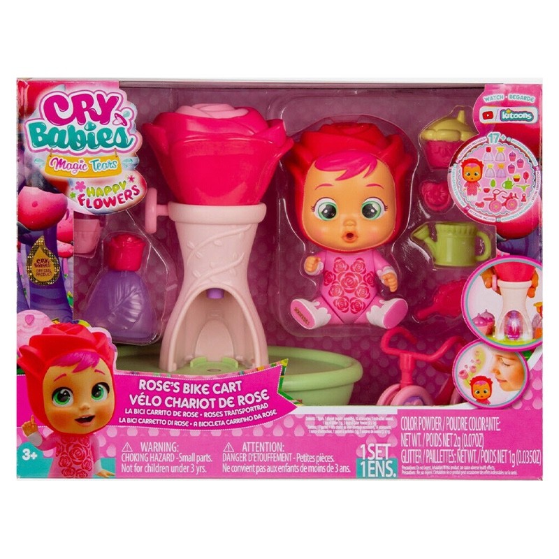 Set da gioco Bambola con carrello bici di Rose,...