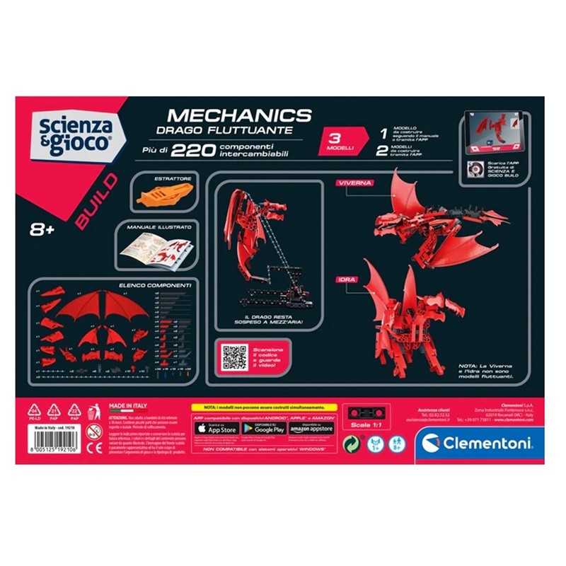 MECHANICS Drago fluttuante , giocattolo,...