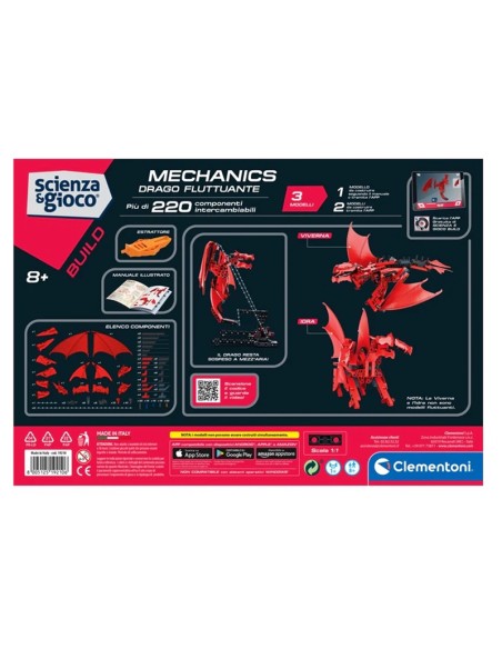 MECHANICS Drago fluttuante , giocattolo, costruzione
