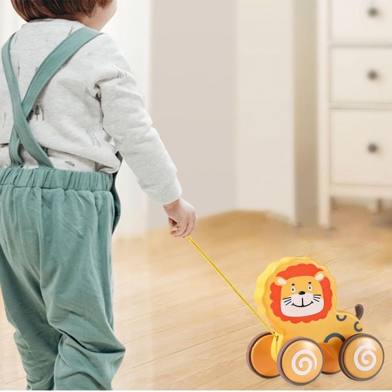 Giocattolo animali da trainare per imparare a...