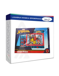 Lavagna magnetica Spiderman, giocattolo bambini