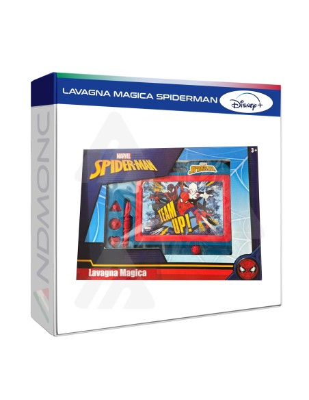 Lavagna magnetica Spiderman, giocattolo bambini
