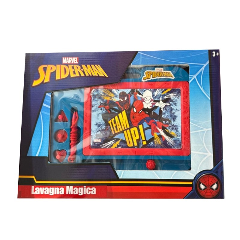 Lavagna magnetica Spiderman, giocattolo bambini