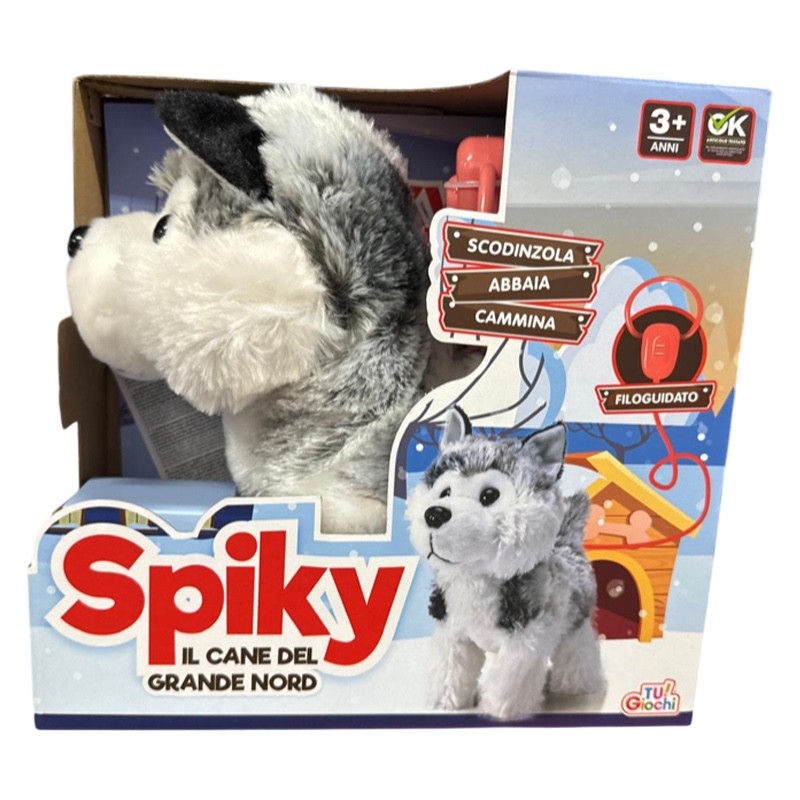 Cane Spiky filoguidato, giocattolo