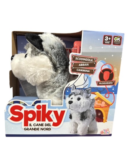 Cane Spiky filoguidato, giocattolo