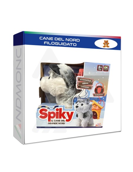 Cane Spiky filoguidato, giocattolo