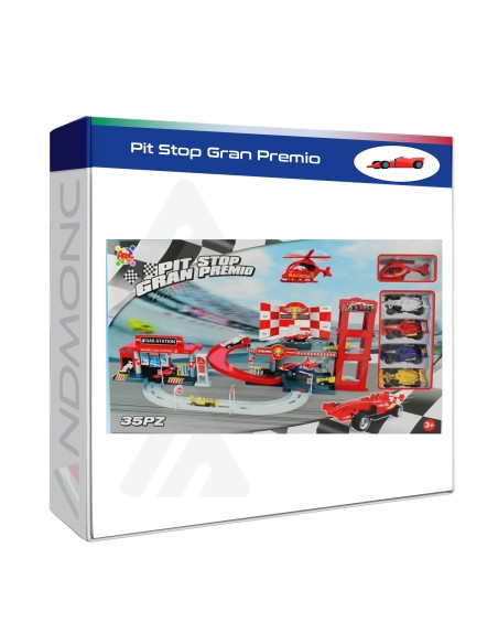 Pit Stop Gran Premio, pista giocattolo con auto