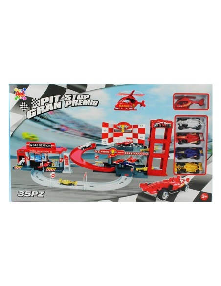 Pit Stop Gran Premio, pista giocattolo con auto
