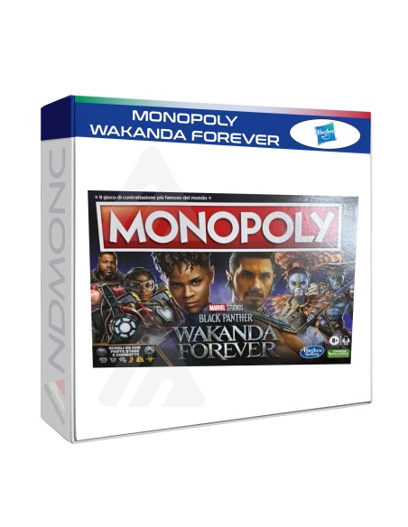 Gioco da tavola Monopoly WAKANDA FOREVER