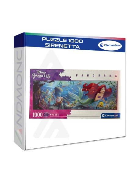 Puzzle 1000 pezzi La Sirenetta