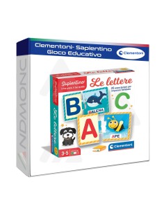 Clementoni - Sapientino Gioco Educativo - Le Lettere