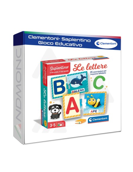 Clementoni - Sapientino Gioco Educativo - Le Lettere