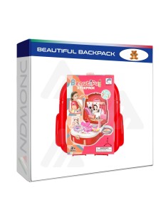 Zainetto bambini, giocattolo con accessori di bellezza