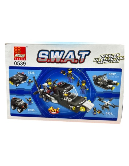 Giocattolo SWAT mattoncini, gioco di costruzione