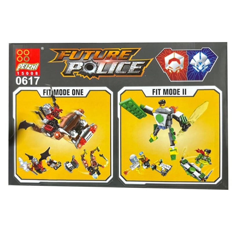 Giocattolo Future Police mattoncini, gioco di...