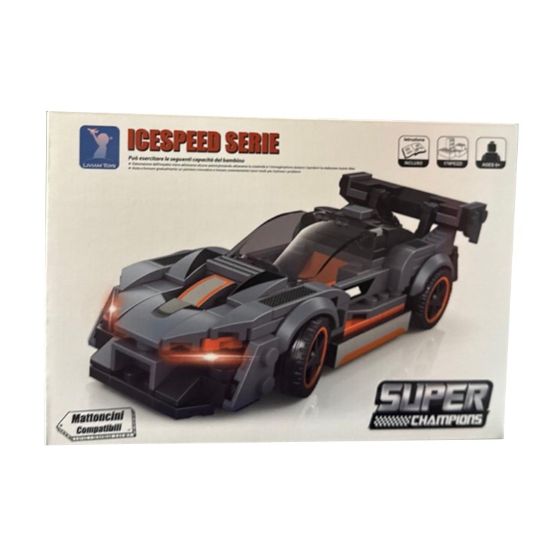 Macchina ICESPEED SERIE BLACK in mattoncini da...