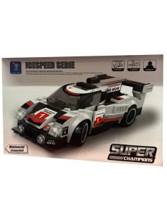 Macchina ICESPEED SERIE GREY in mattoncini da costruire,... 2