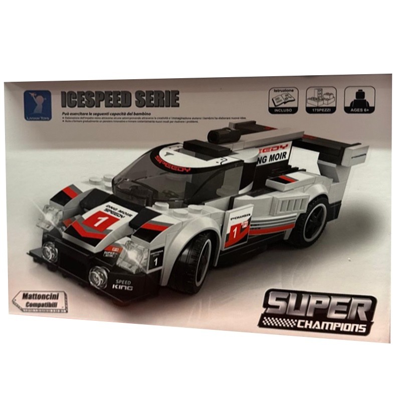 Macchina ICESPEED SERIE GREY in mattoncini da...