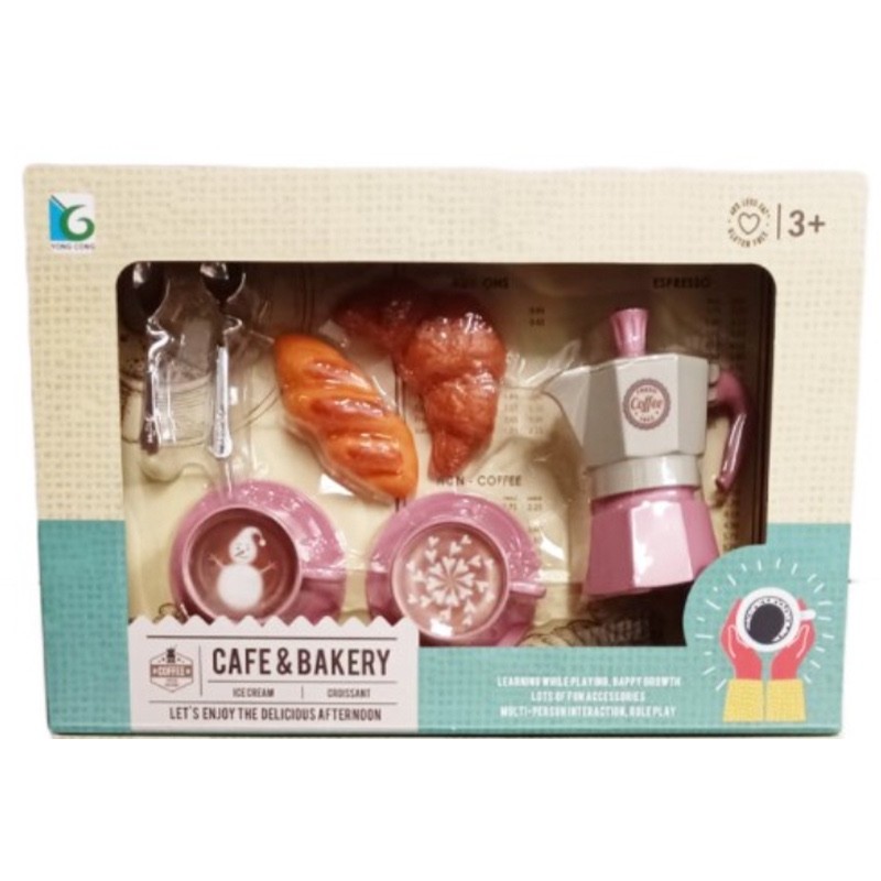 Cafè e Bakery Rosa Set