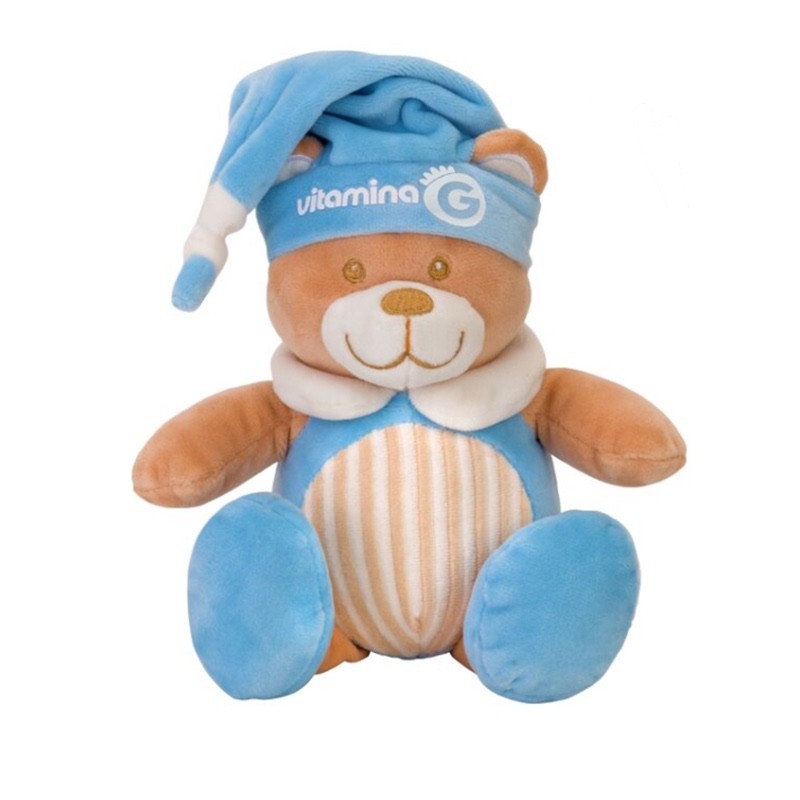 Orsetto Carillon  blu 0+ mesi