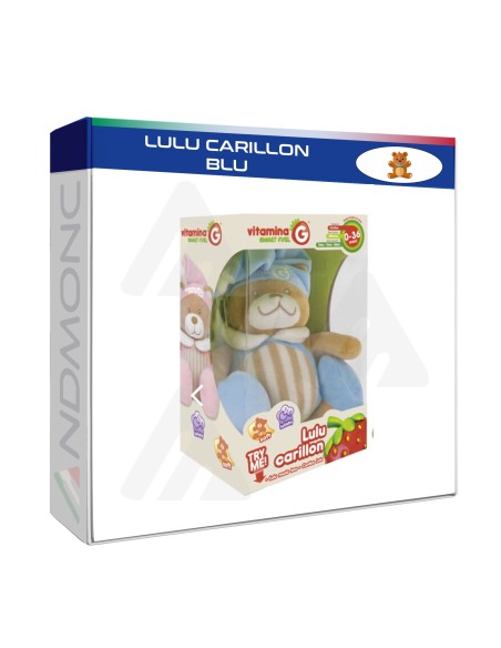 Orsetto Carillon  blu 0+ mesi