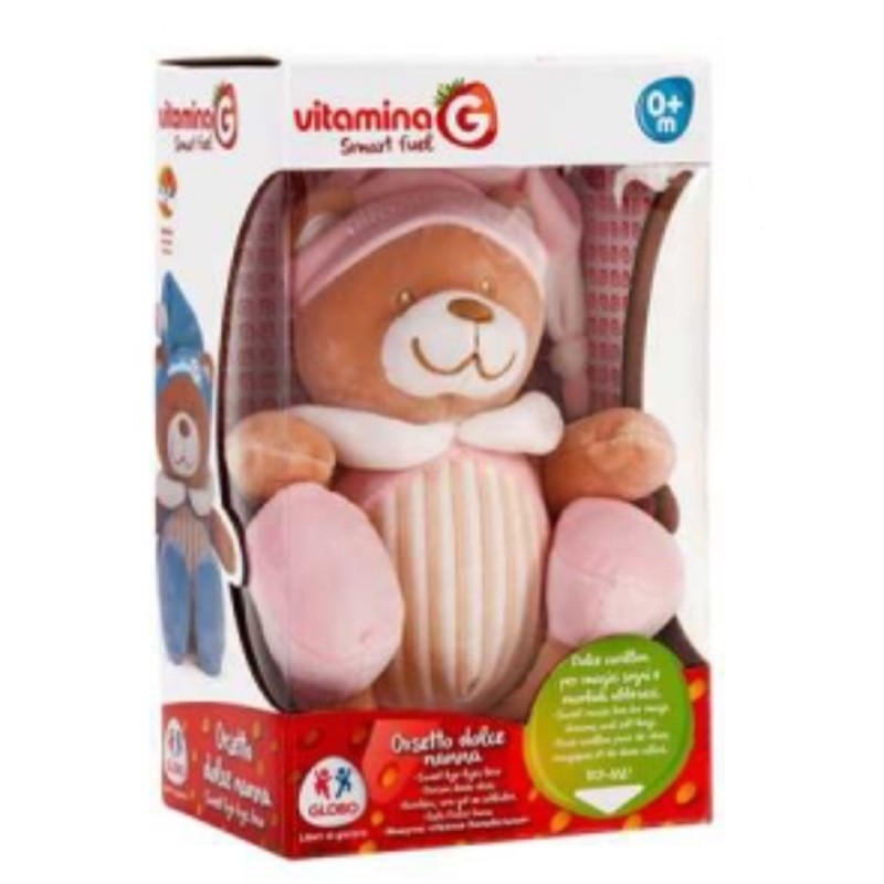 Orsetto Carillon rosa 0+ mesi