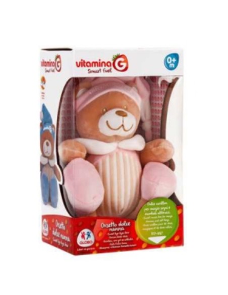 Orsetto Carillon rosa 0+ mesi