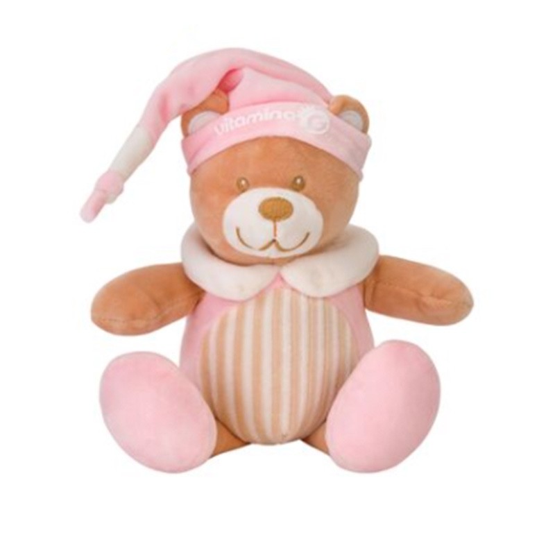 Orsetto Carillon rosa 0+ mesi