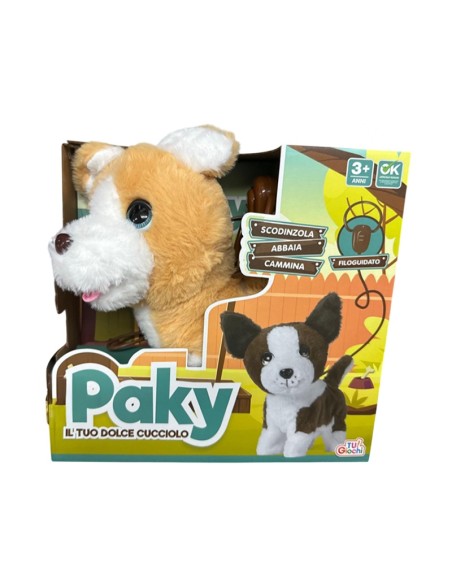 Cagnolino filoguidato Paky , giocattolo bambini