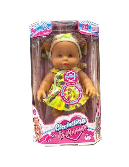 Bambola Cicciottina di mamma giallo